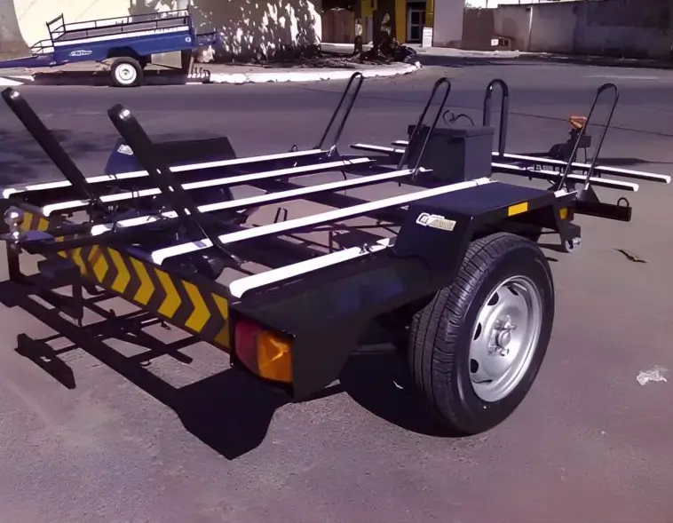 Carretas de Bagagem e Bicicleta